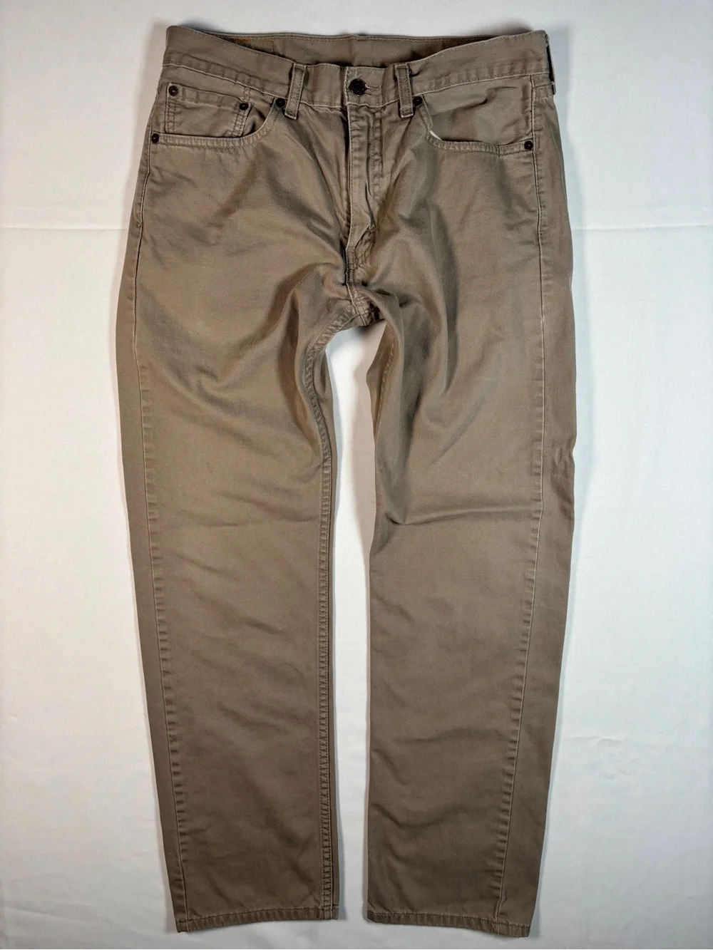 Levi's Men's Khaki Straight-Leg Chinos